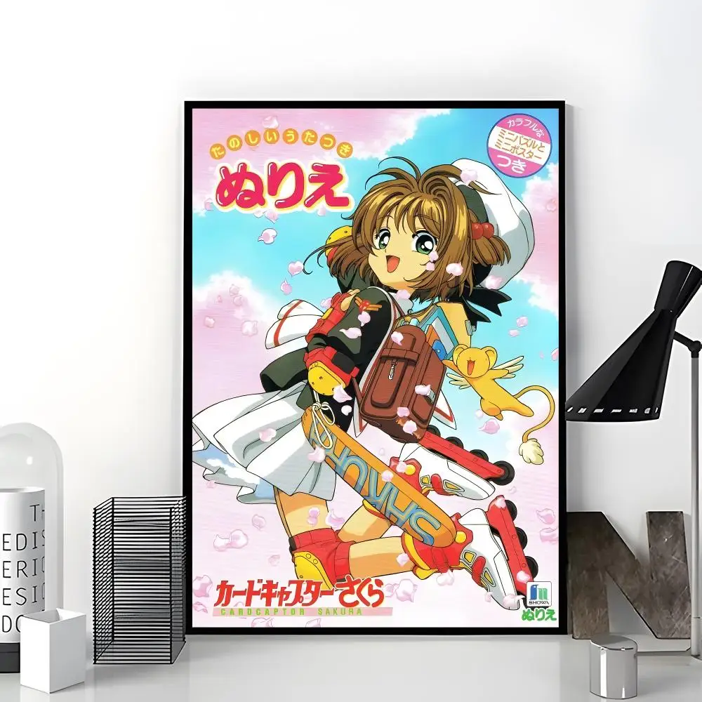 Classic Anime Cardcaptor Sakura Poster Aesthetic Dorm & Bedroom Wall Art Decor