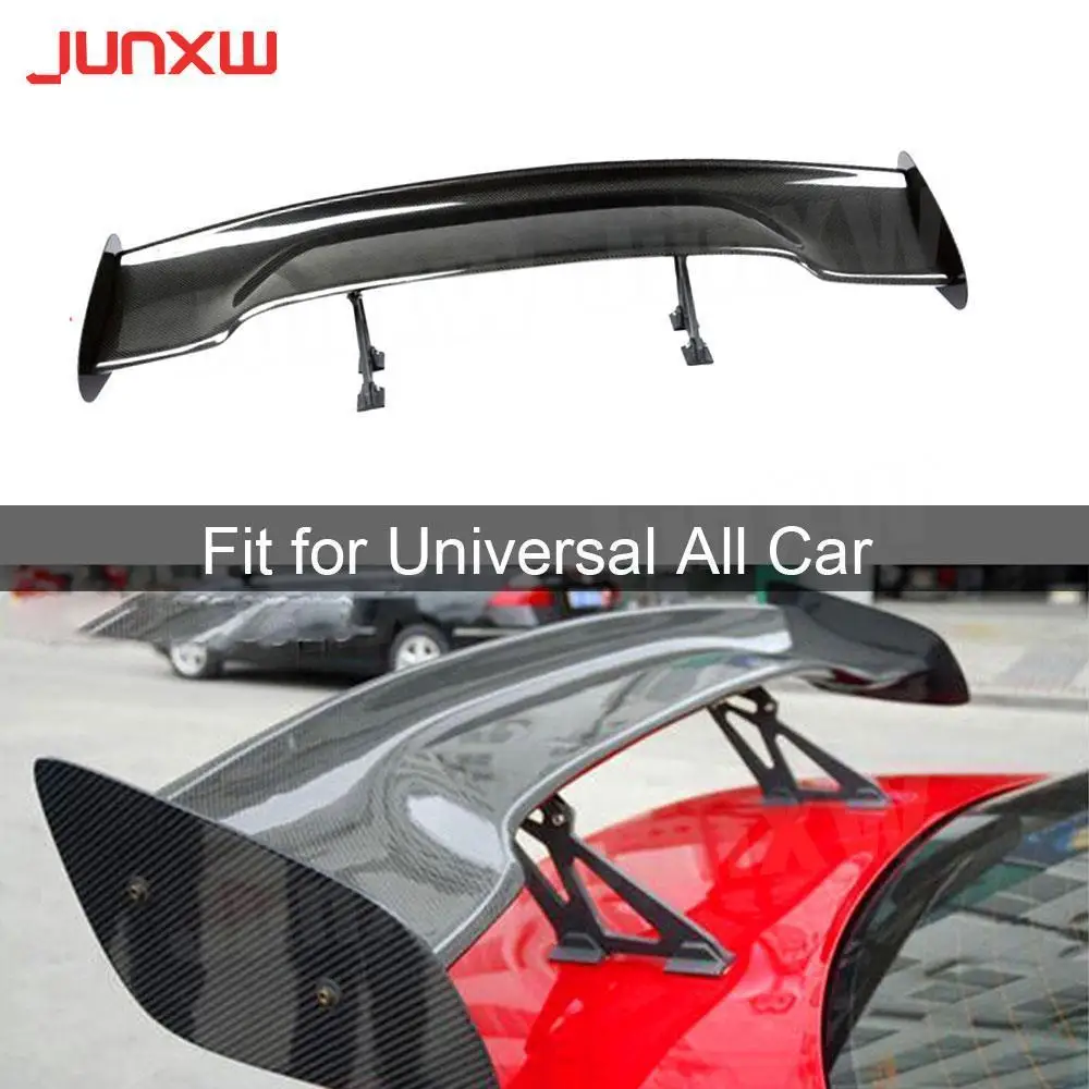 

Universal Carbon Fiber Car Racing Rear Trunk Spoiler FRP Wings Car styling for All Cars Sedan 4 Door GT Style for BMW For VW