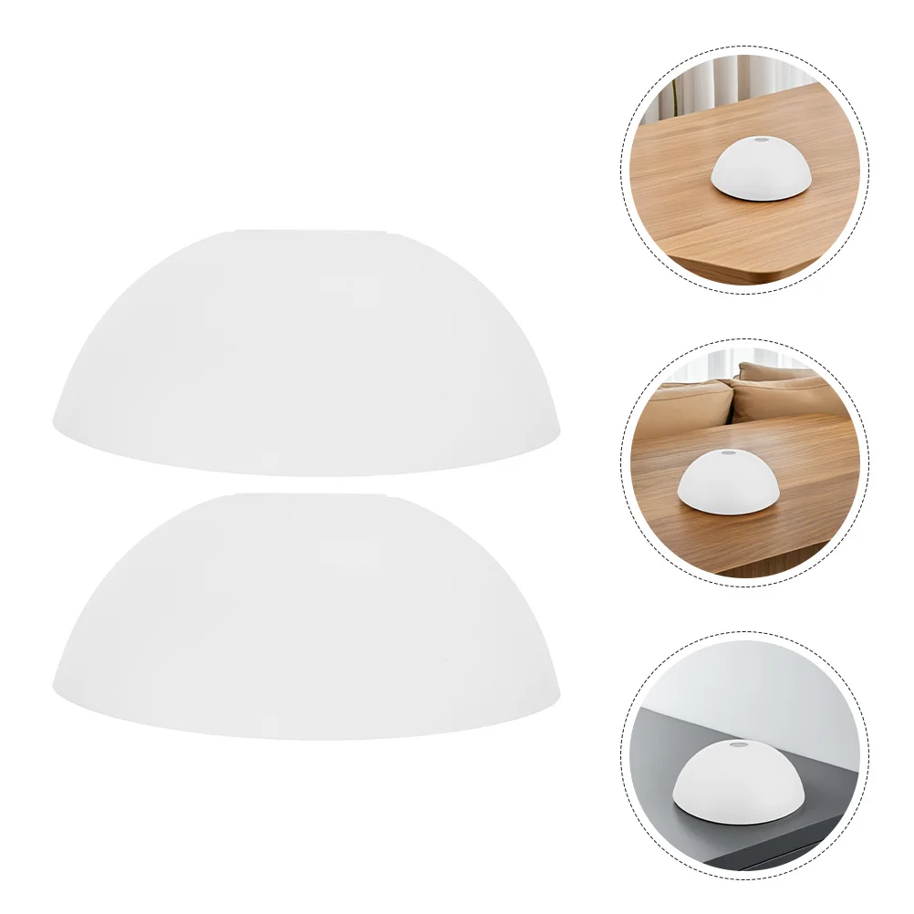 

3pcs Plastic Lamp Shade Replacement White Mushroom Bowl For Ceiling Fan Pendant Table Floor Lamp Cover Home Decoration Lighting