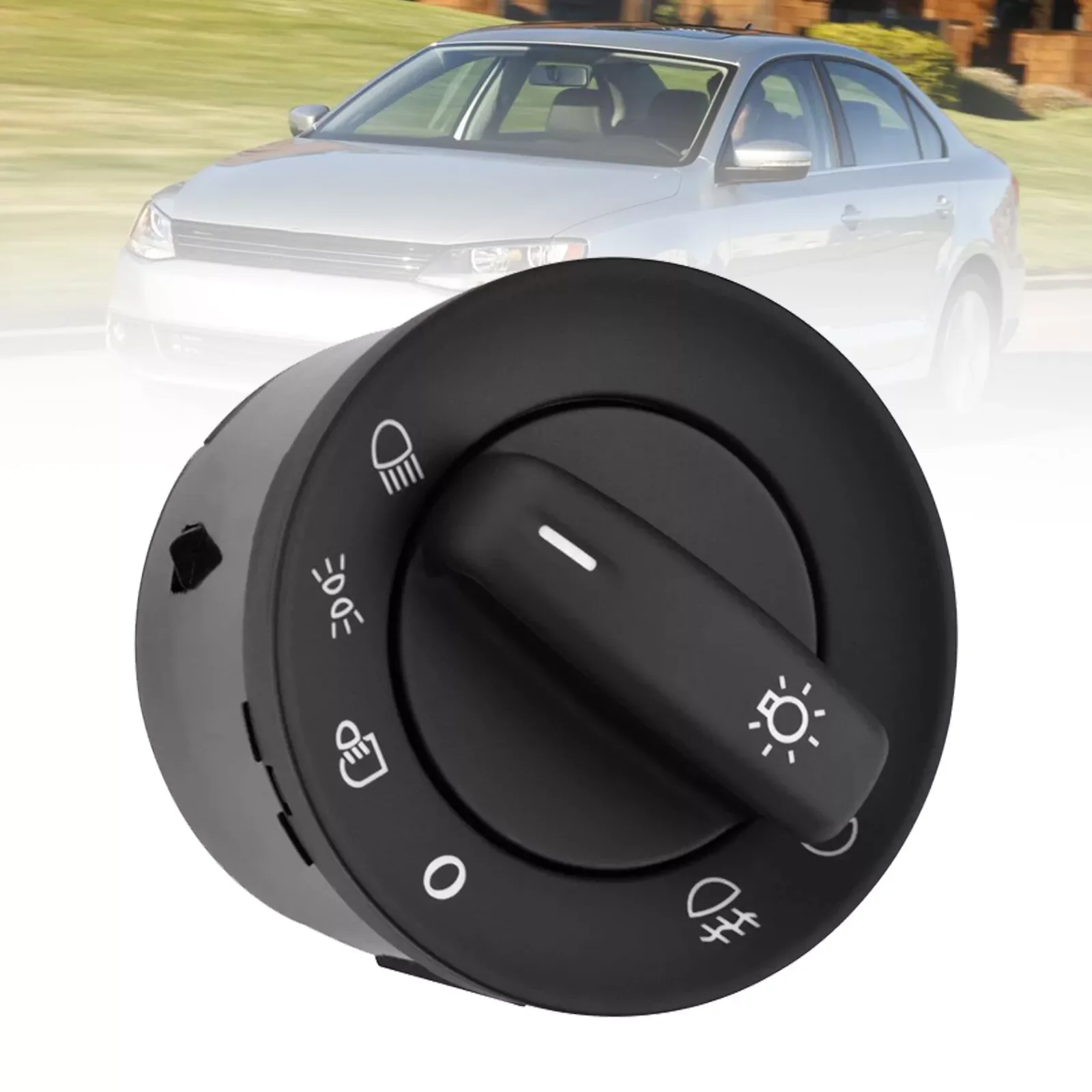 

1pc Car Headlight Light Switch Black Durable OEM1K0941431N Fits For Vw Caddy Passat Jetta Touran Golf Mk5 Car Accessories