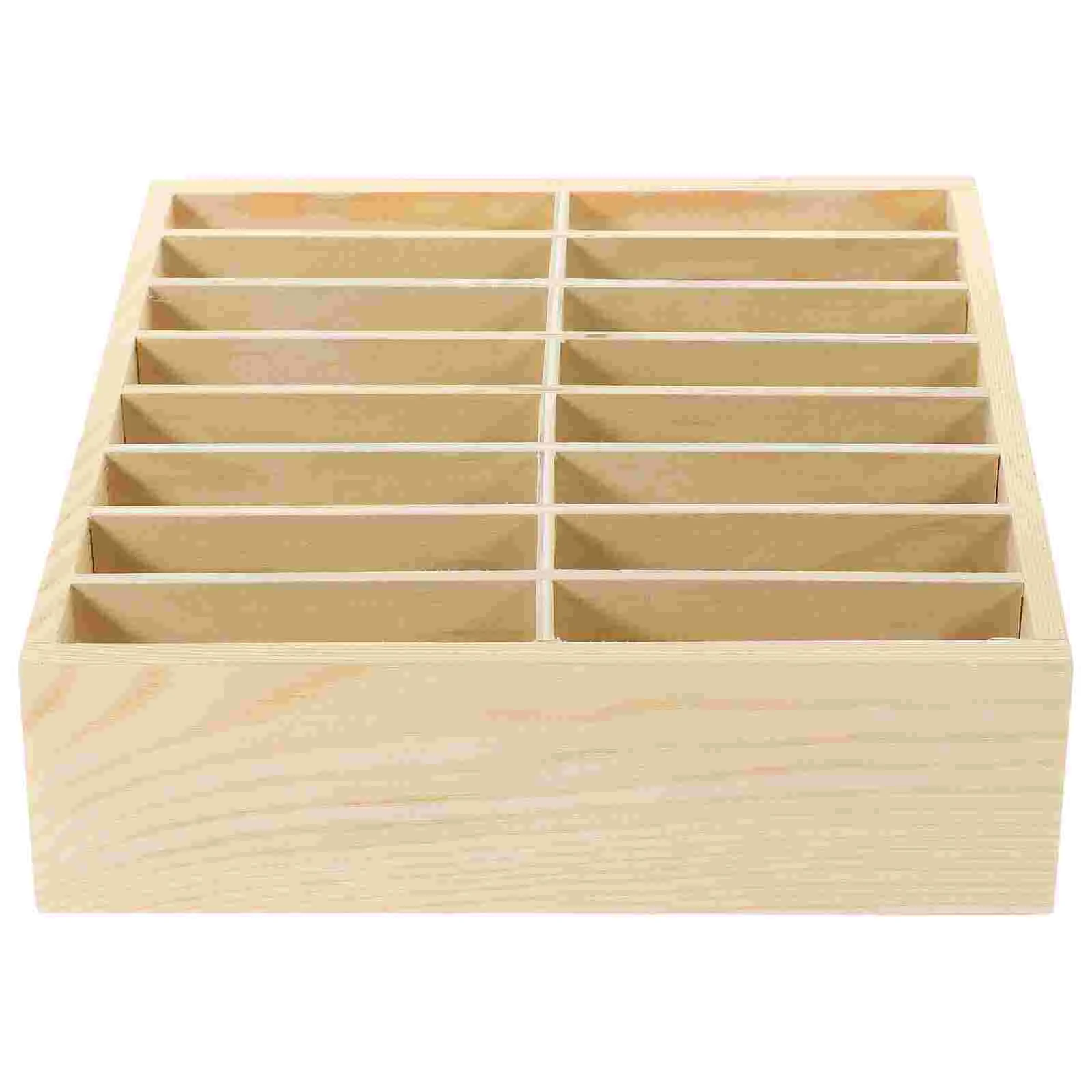 Soporte para teléfono móvil para escritorio, caja de almacenamiento móvil, estante de Color madera para aula, organizador de mesa de escritorio, 2100x1950x1000cm