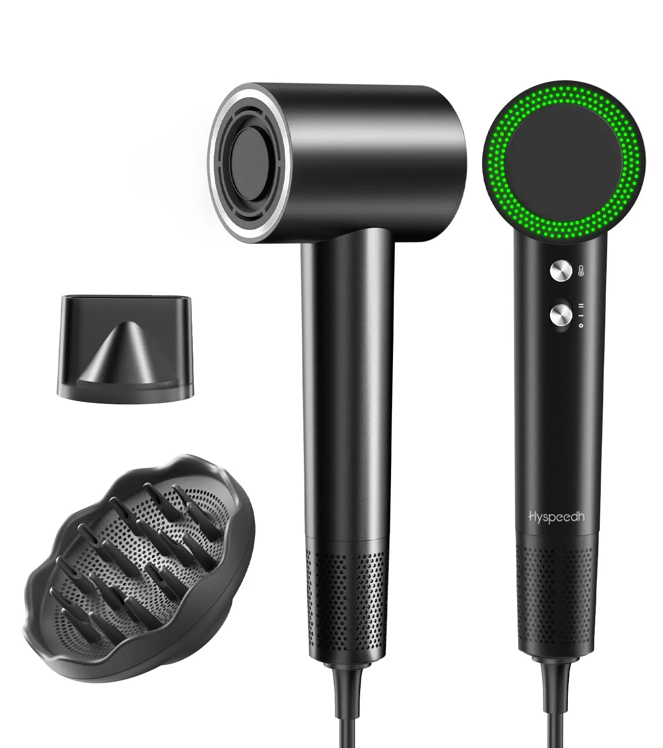 

High-Speed 1400W Hair Dryer with 1.5 Billion Plasma, Fast Drying in 1-5 Min, Low Noise & Travel-Friendly