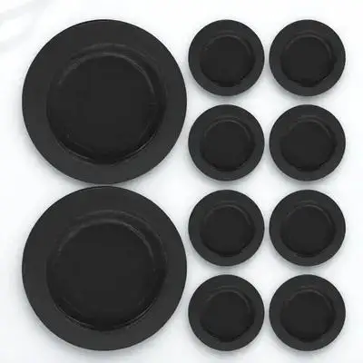 

10pcs Round Plug For Piggy Bank Money Pot Jar Insert Plugs Saving Box Stoppers Plaster Plaster Stoppers Bottom Caps