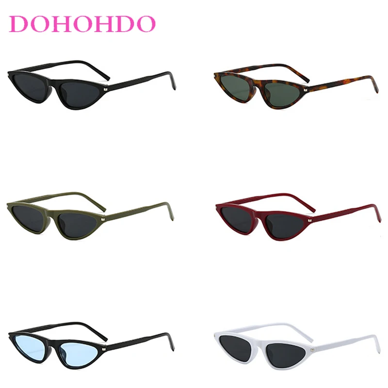 

Trendy Luxury Small Frame Cat Eye Women Sunglasses New Fashion Brand Designer Men Sunglass Outdoor Driving Eyewear Female UV400