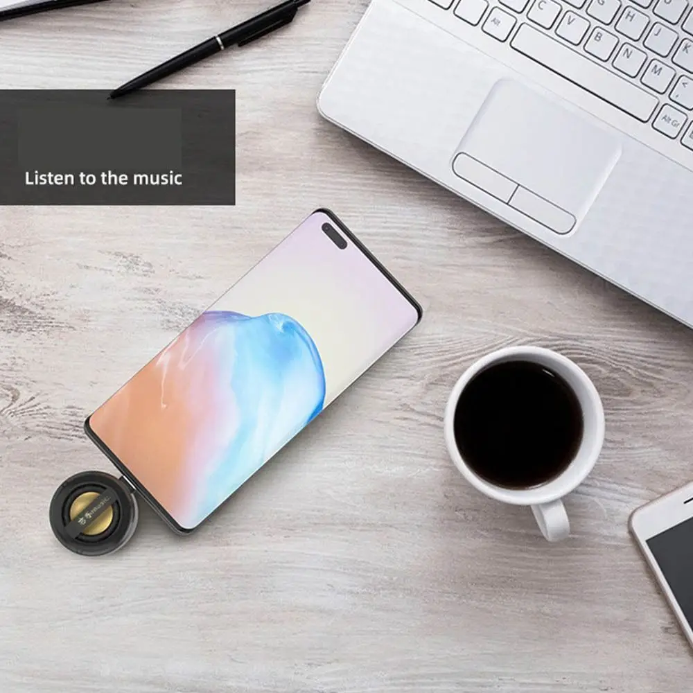 

Type-C Plug Type-C Speaker Loudspeaker Subwoofer Cellphone Sound Amplifier Plug-and-play Music Player Box Music Player Device