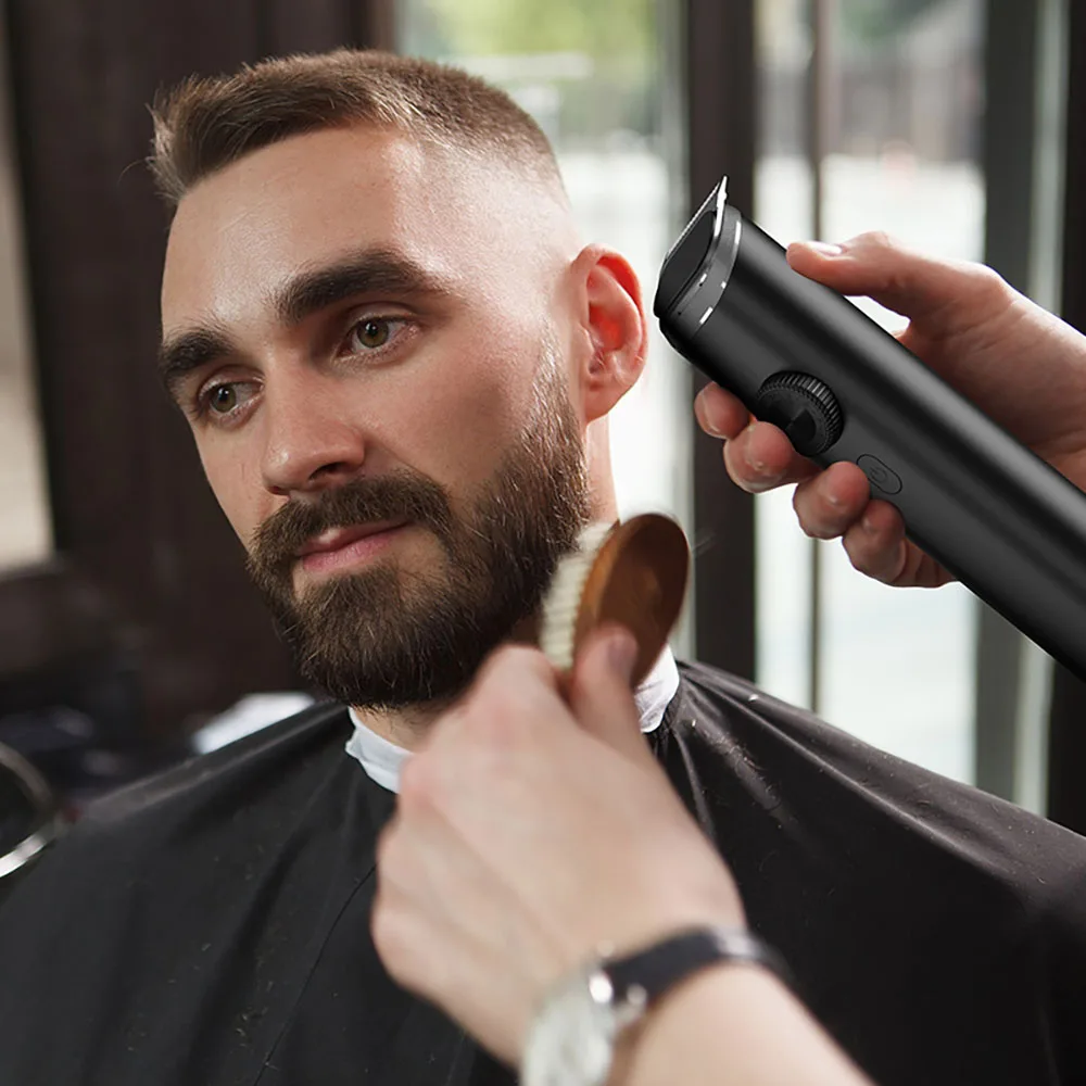 

SEJOY F3 электрическая машинка для стрижки волос, многофункциональная мужская машинка для стрижки волос, носа, беспроводная профессиональная электробритва, мужская бритва, черная