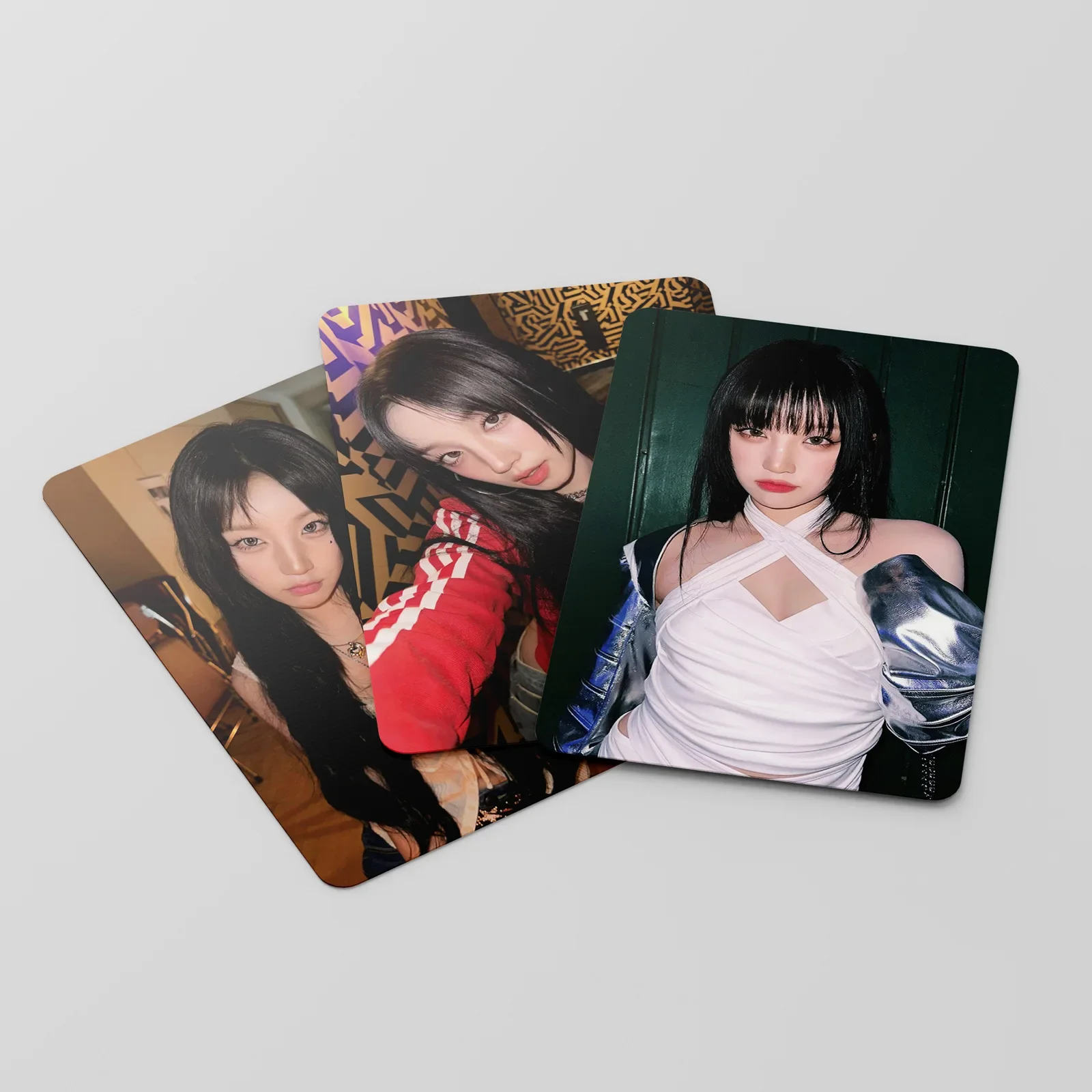 Imagem -06 - Impresso Cartão Pessoal Lomo para Osálbum Idol Girl Yuqi eu Sway Photocards Miyeon Soyeon Shuhua Idol Gift Novo 55 Pcs g Fãs hd