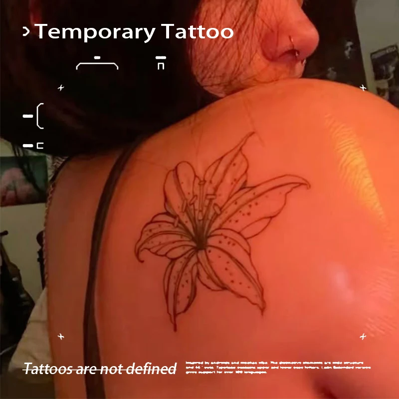 

Сексуальная горячая девушка лепесток травяного сока татуировка наклейка поддельная татуировка для мужчин водостойкая прочная временная татуировка подарок на Хэллоуин Y2K