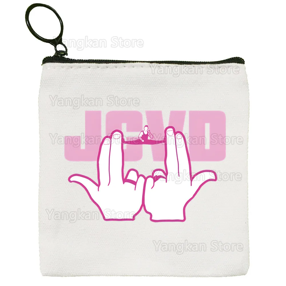 

Rapper Jul Rien JUL Tchikita Canvas Coin Purse Clutch Cloth Coin Purse Student Case Customization