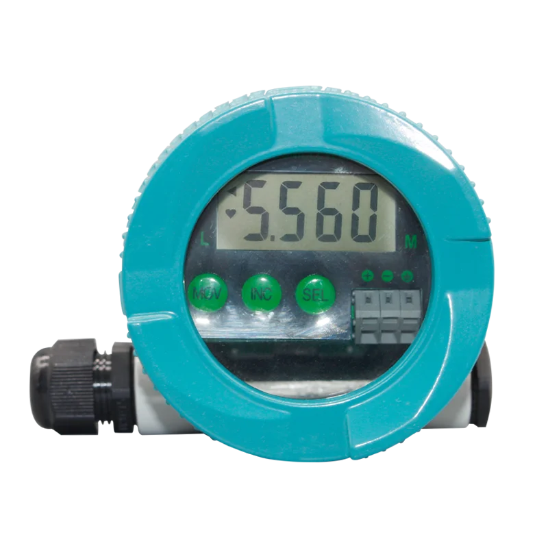 4-20mA Digital level transmitter gauge indicator meter ultrasonic level sensor