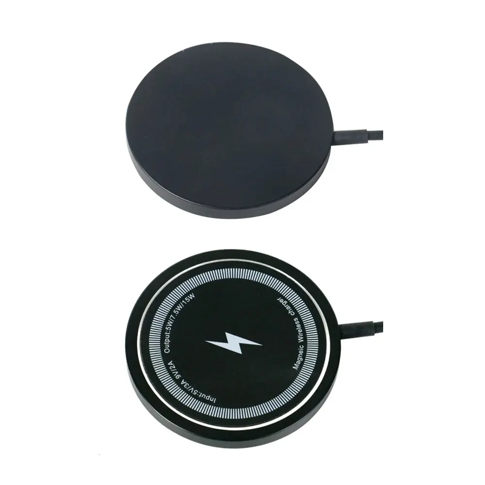 Wireless Charger 15W,Compact and Convenient,Black For IPhone 15/14/13/12/11/Pro/Max/SE 2020/XS/XR/X/8 Plus