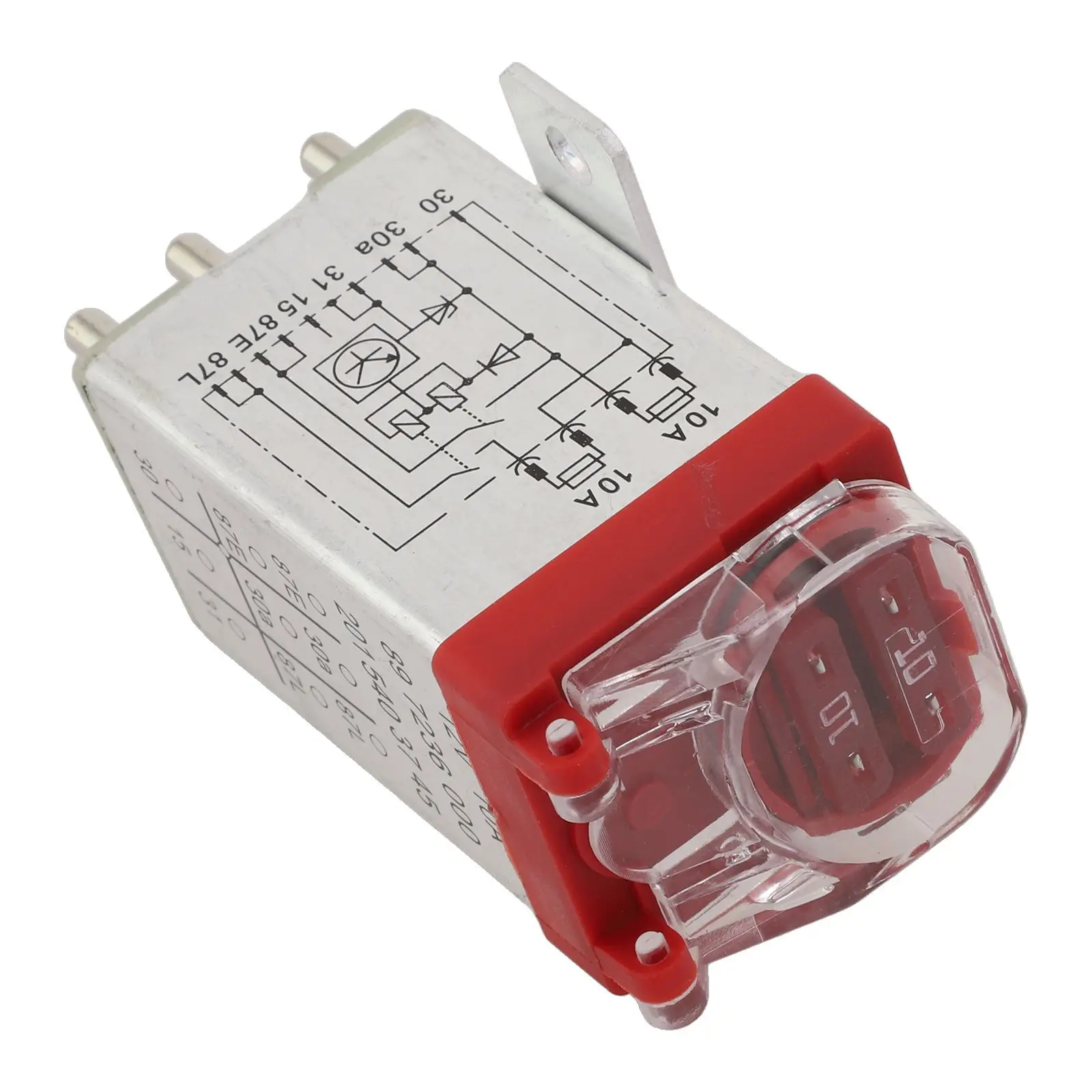 

Replace Your Faulty Overload Protection Relay with this For Mercedes W201 W124 W126 compatible unit Gray and Red