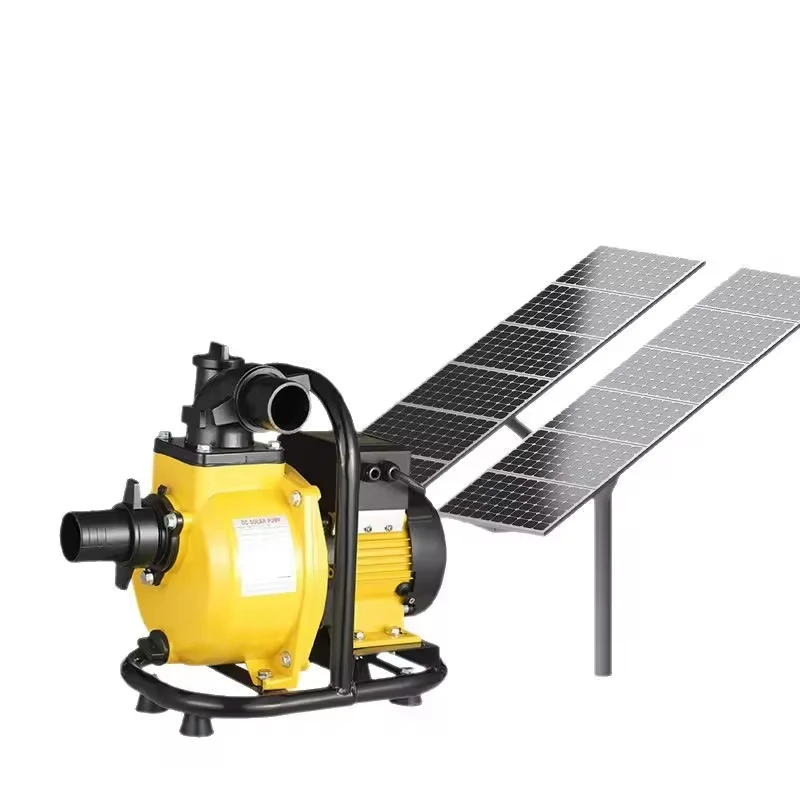 

Солнечный поверхностный водяной насос 2026 года для сельскохозяйственного орошения, 1 дюйм, 24В, 400Вт, 0.5 л.с., высоконапорный, самовсасывающий, постоянного тока