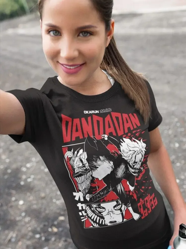 Dandadan T-Shirt Seiko Ayase T-shirt Cosplay Momo Anime Gift Exclusive Shirt Graphic T Shirts Oversized T Shirt Women's Clothing image 3