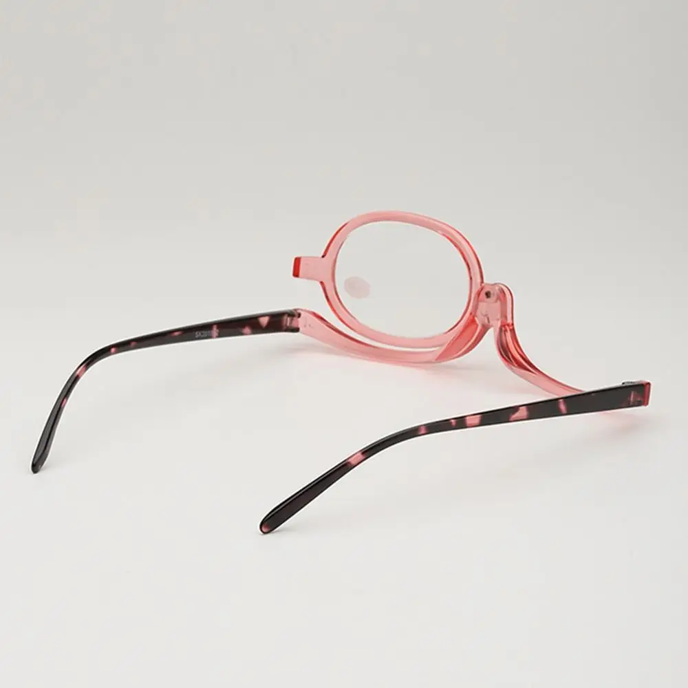 +1.0~+4.0 Diopter Rotating Makeup Reading Glasses Vision Care Eyewear Magnifying Glasses Colourful Frame Cosmetic Glasses Woman