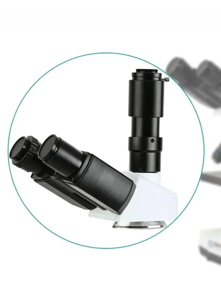 Scharnier Drie Oog Verrekijker Hoofd Oneindige Afstand Optische Oculair Observatie Hoofd Diameter 42mm voor Biologische Microscopen - afbeelding 2