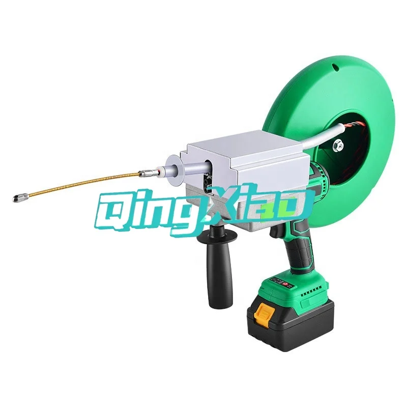 Cordless Electric Cable Pulling Machine Automatic Wire Threading Power Tool Portable Cord Drawing Equipment for Home Improvement