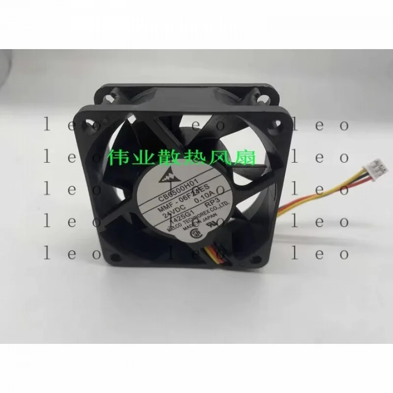 AA  for  Mitsubishi MMF-06F24ES-RP3 CB0500H01 DC24V 0.1A 6025 6cm 3pin Inverter Fan