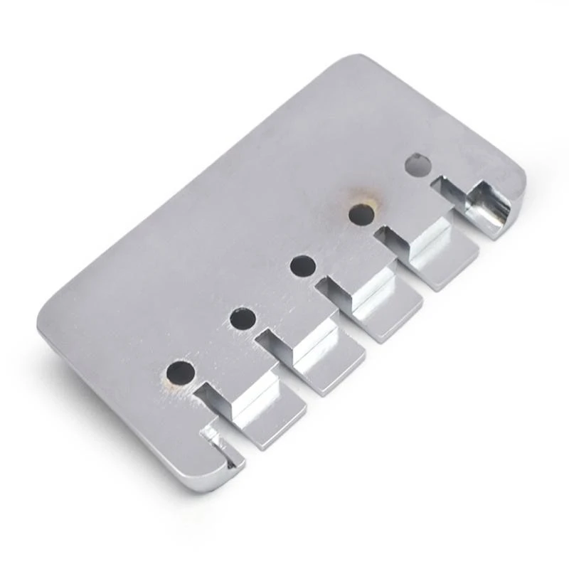 Vintage Locked Saddles 5-String Bass Bridge Bass Fixed Bridge Easy to Install