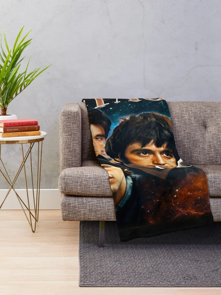 AL PACINO Vintage 90s Style, Al Pacino Homage Rap Hip-hop, Throw Blanket for sofa Summer Beddings Furrys Blankets