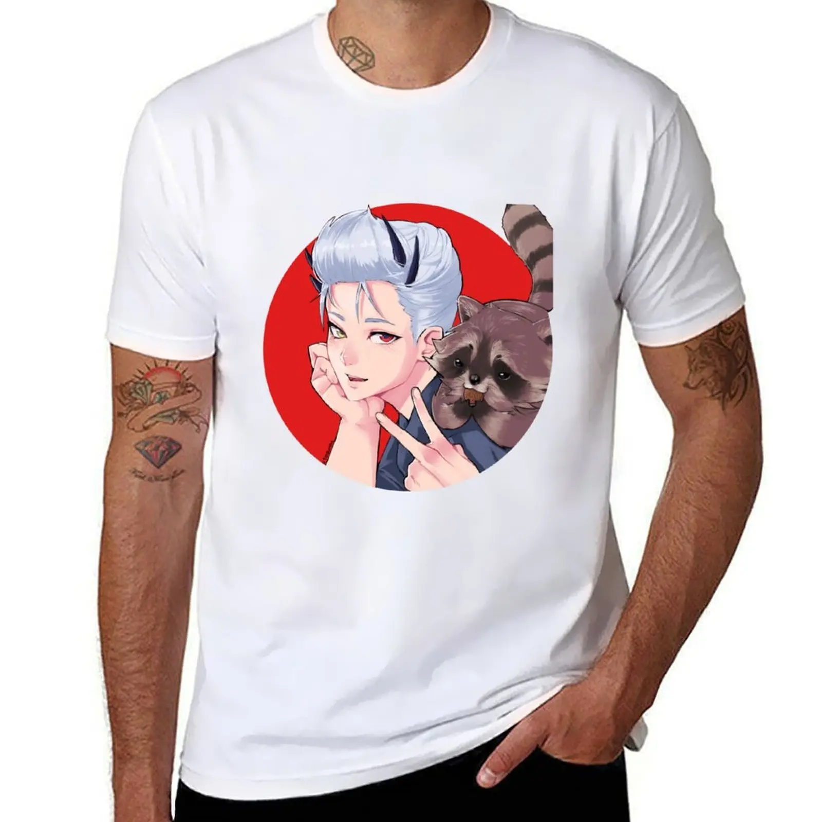 

Eraccoon T-Shirt g man t shirts for men cotton t shirt man T-Shirt