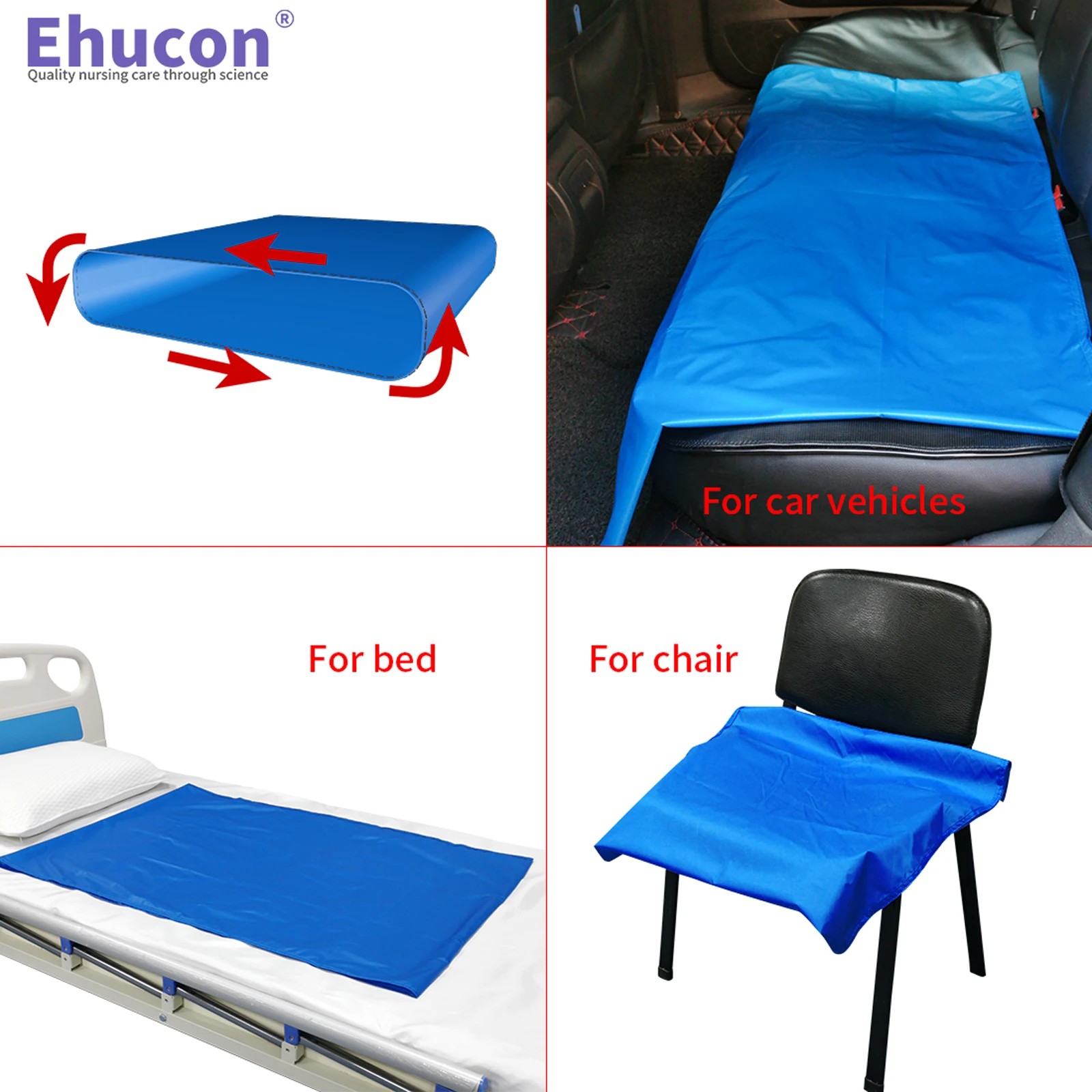

Ehucon Patient Tubular Slide Sheet High Quality Reusable Nylon Fabric Repositioning Sheet for Moving Bedridden Patients