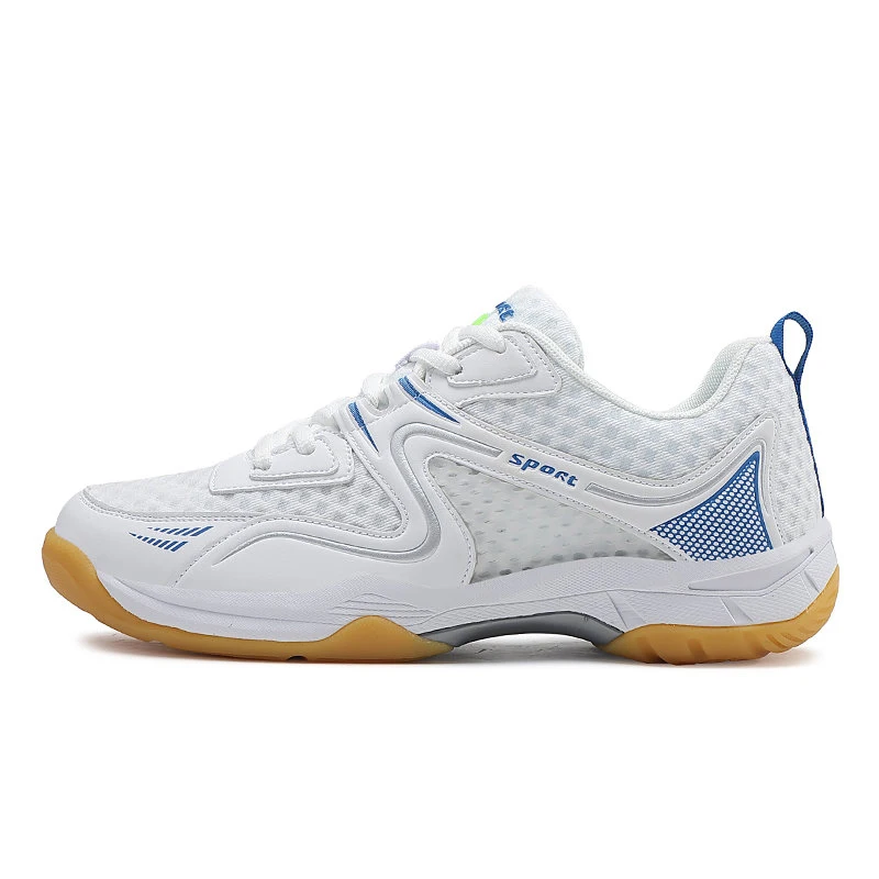 Zapatillas de tenis de ping pong para hombre y mujer, zapatos transpirables antideslizantes para entrenamiento al aire libre, calzado de Pickleball para atletismo, novedad