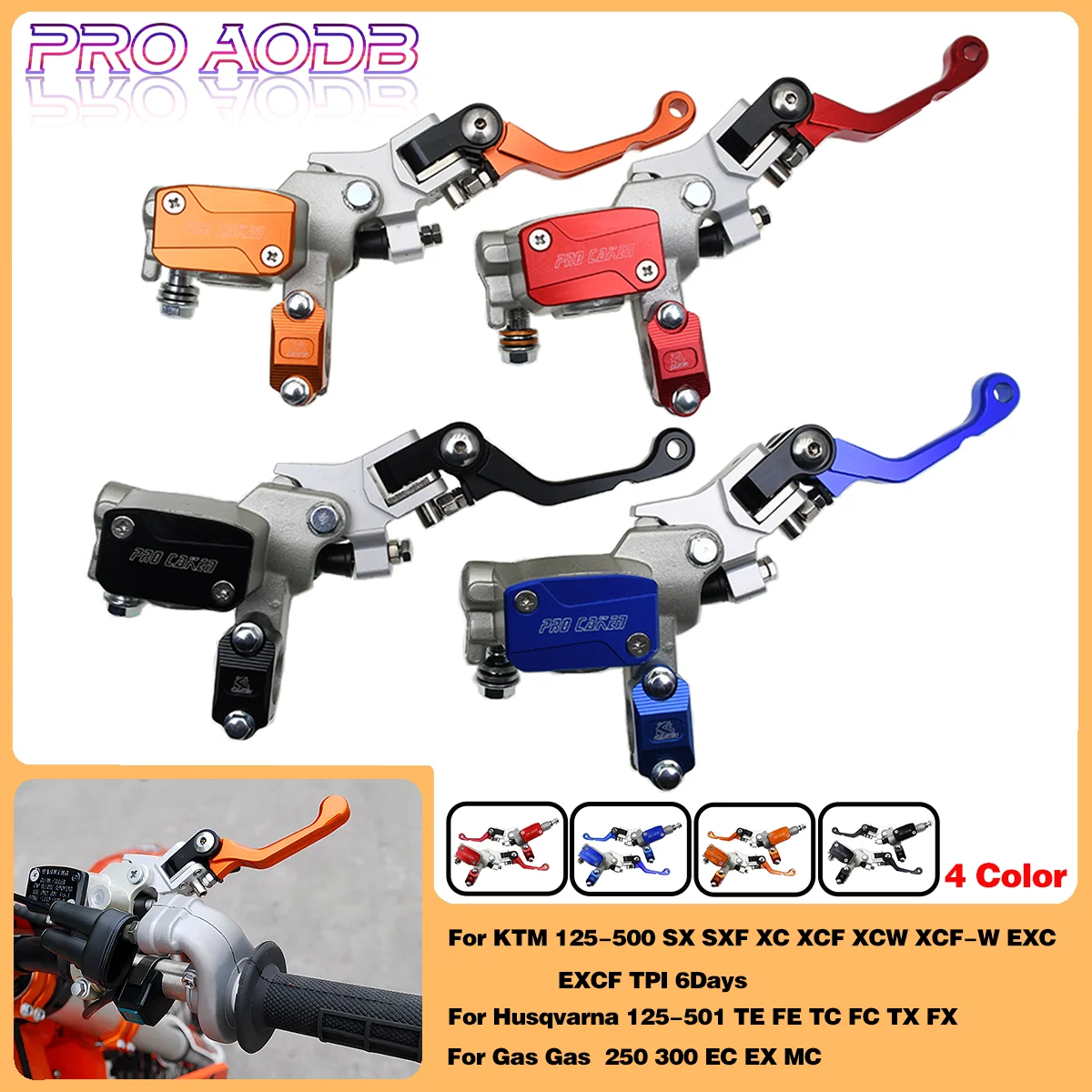 

Motorcycle CNC front brake and clutch pump kit For KTM 125 150 250 300 350 450 500 SX SXF XC XCF XC-W XCF-W EXC EXC-F TPI 6Days