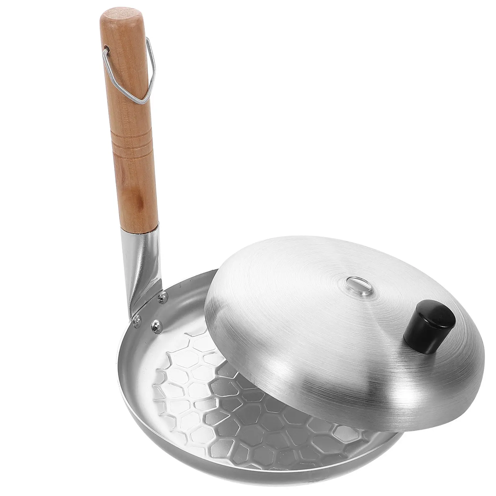 Sartén Japonesa Pequeña Antiadherente para Oyakodon, Omurice, Rollos de Huevo, Omelette, Arroz, Huevos Batidos, con Asa Vertical para un Fácil Control en la Cocina