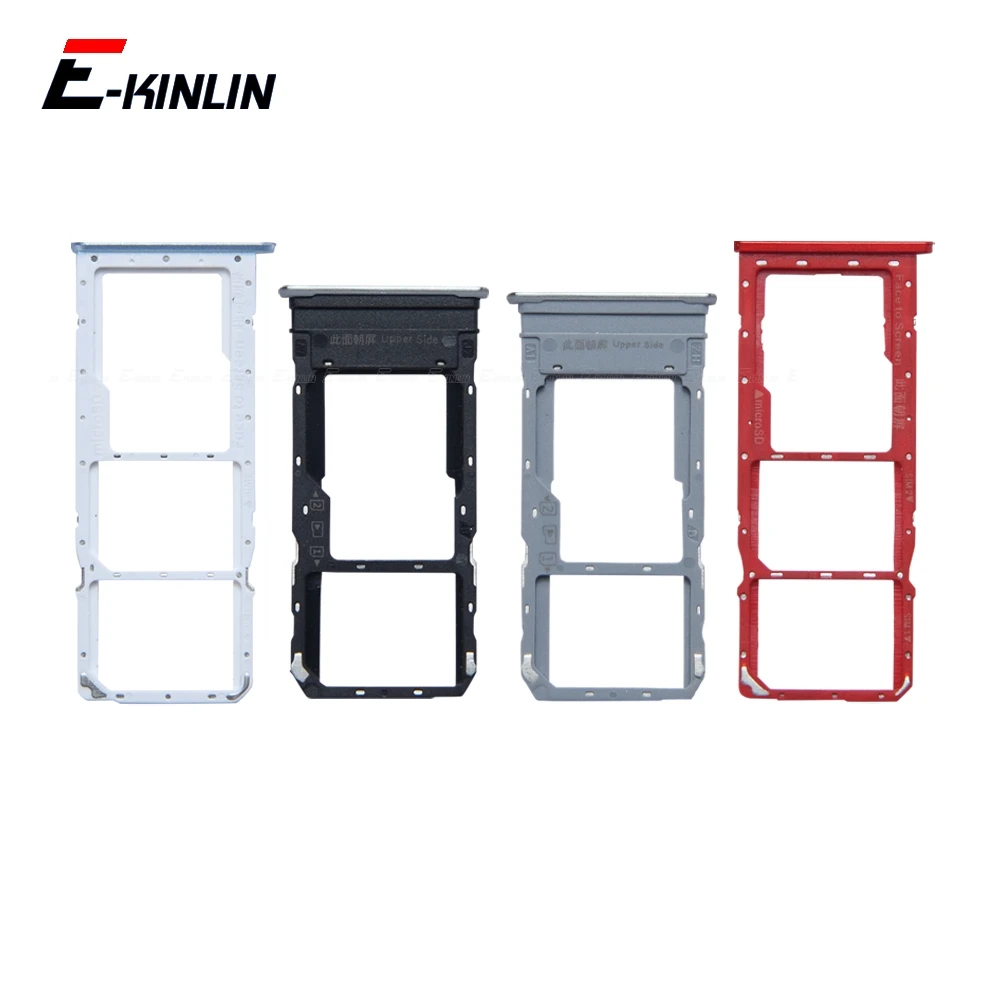 

Sim Card Micro SD Card Tray Socket Holder Slot Container Connector Adapter Reader Parts For OPPO F11 F15 F19 Pro F19s