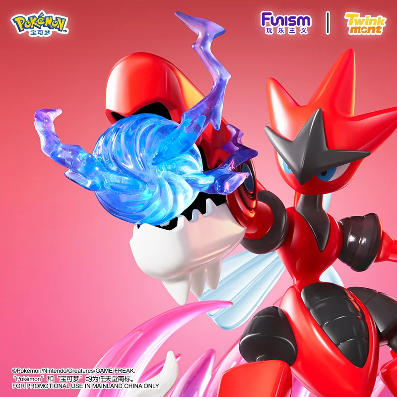 

Pokemon Anime Action Figures Gigantamax Gengar Mega Scizor Origina Genuine Collection Model Figurines Pocket Monster Toys Gift