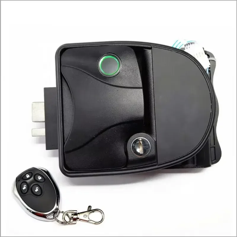 2026 New RV Door Lock with Fingerprint Unlock and Key Access