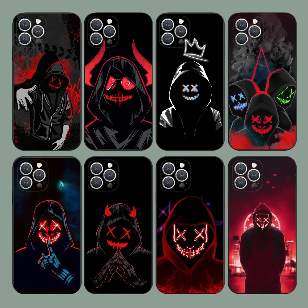 

Devil B-Bad Boy Anime Phone Case For iPhone 15,14,13,12,11,Plus,Pro Max,XS,X,XR,SE,Mini,8,7 Soft Silicone Black Cover