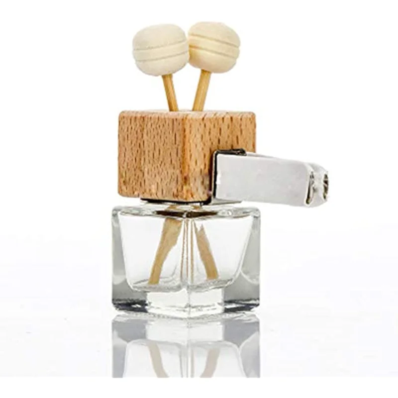Empty Bottle, Essential Oil Diffuser Bottle Car Air Purifier, Car Perfume Diffuser Bottle Aromatherapy Fragrance Ornament