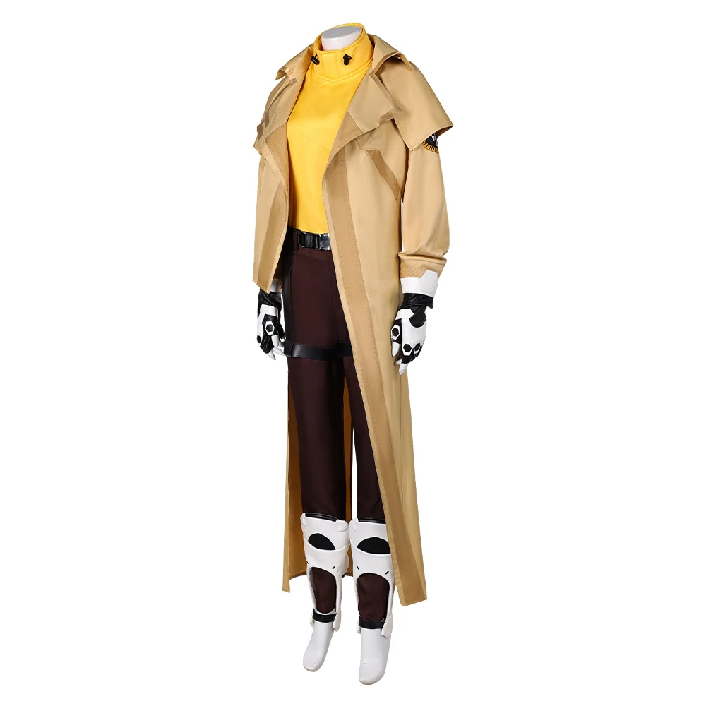 Venture Cosplay Female Coat Jacket Pants Shirt Belt Game OW 2 Costume Outfits Fantasy Halloween Carnival Party Disguise Suit