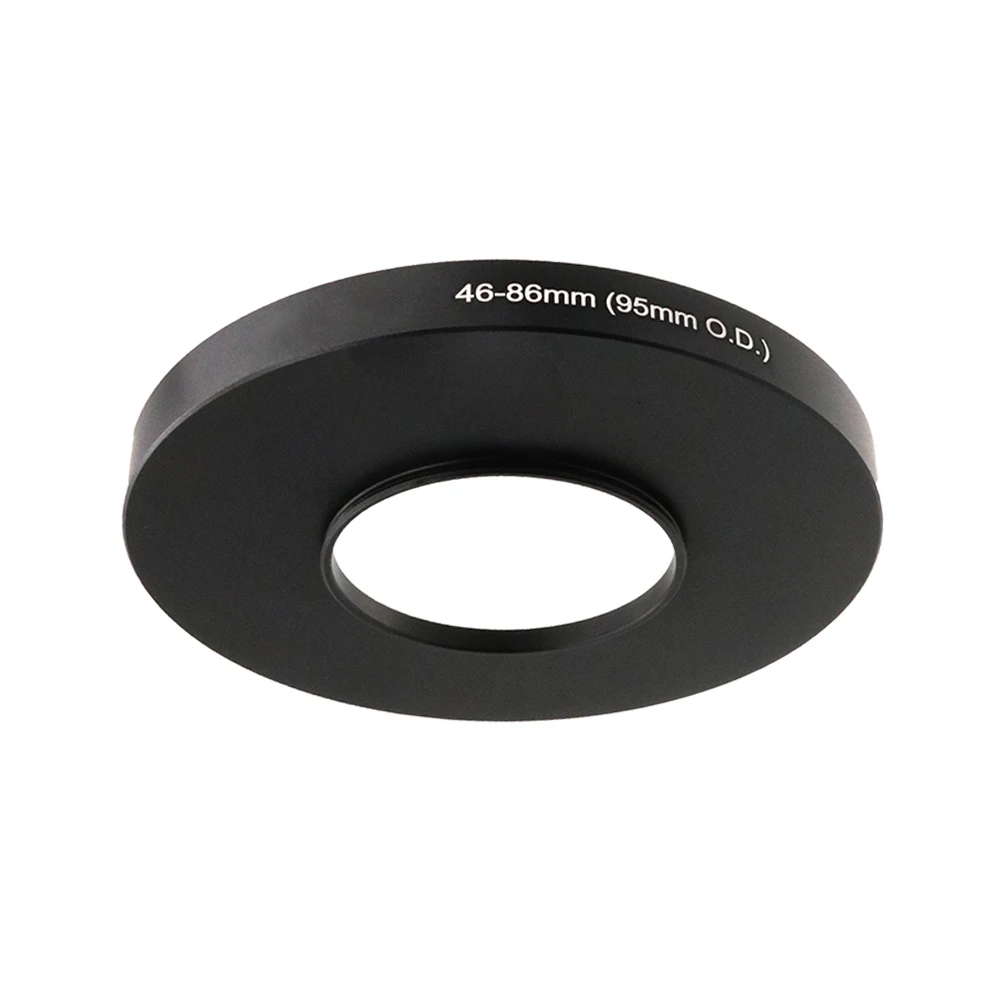 44/46/48/49/52/54/55/58/62/67mm-86mm (95mm O.D.) Matte Box Filter Adapter Step Up Front Ring