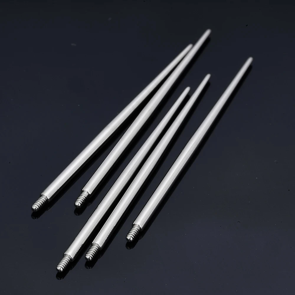 1pc 316L Surgical Steel Body Piercing Tool Puncture Needle For Belly Lip Ear Eyebrow Guide Needle Piercing Jewelry Tools