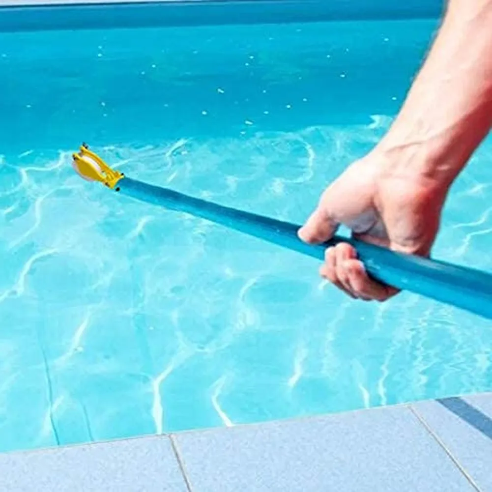 22 Cm Swimming Pool Pole Holder With V-Clamp & Screws Algae= Stain Remover Tool For Pool Maintenance Home Garden Parts