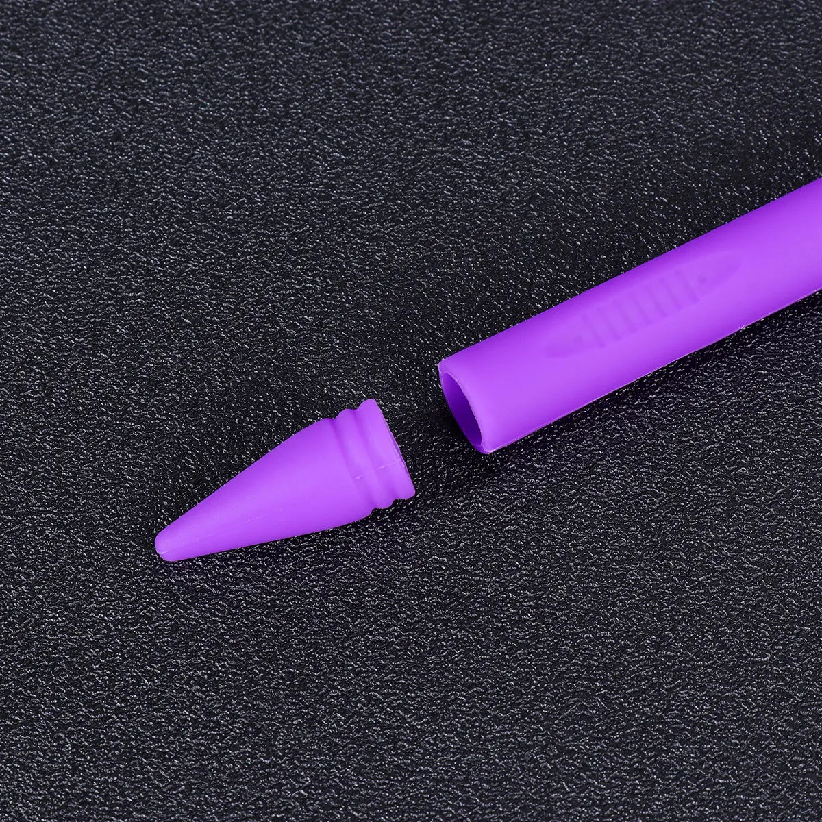 

Stylus Protective Sleeve Cover Compatible Pencil 1 Silicone Grip Anti-Slip Scratch-Resistant Purple Silicone Stylus Grip