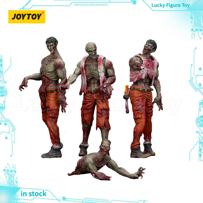 【オリジナル】JOYTOY 1/25 アクションフィギュア ダークソース ゾンビフィギュア メカニックチーム オーナメント おもちゃ モデル