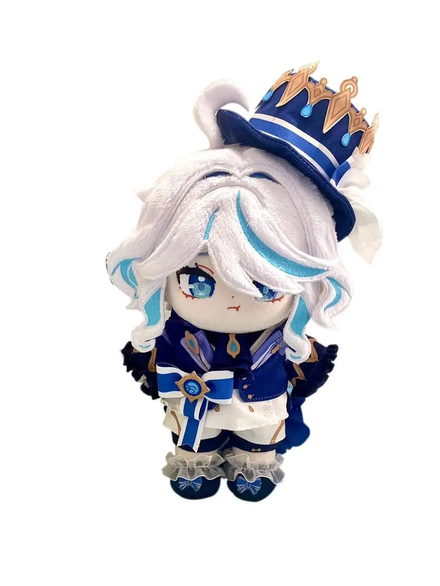 

Anime Genshin Impact Furina Cosplay Game cotton onmyoji dress up doll Gift