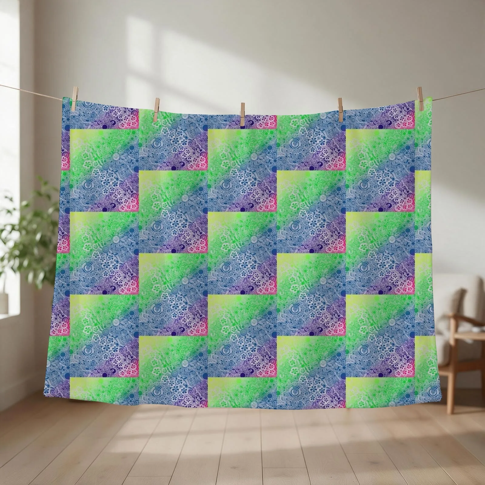 Land of the dreamtime and connection to country Throw Blanket Bed Thermal Decorative Sofas Tourist Blankets