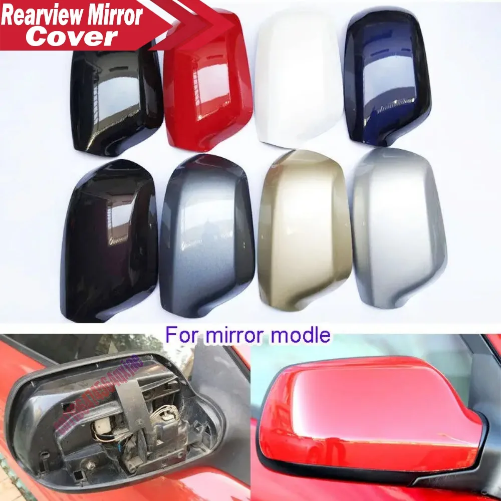 For Mazda 6 M6 3 M3 2003-2008 ABS Car Rearview Side Mirror Cover Wing Cap Exterior Door Housing Shell Trim Replacement