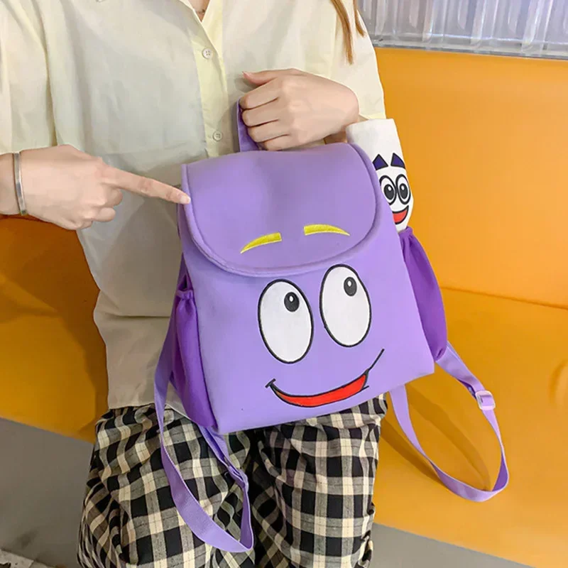 Dora Explorer Rescue Bag Cosplay Backpacks Cute Cartoon Kindergarten Primary Student Schoolbags Pencil Case Kids Kawaii Bags