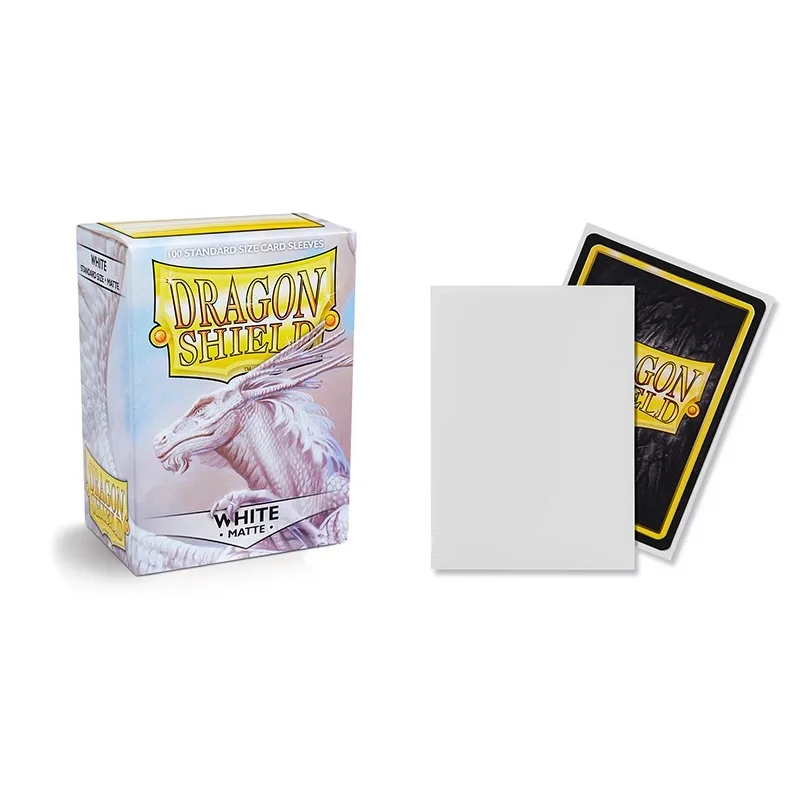 100 Stück/Box 66 x 91 mm, mehrfarbig, Dragon Shield, matte Kartenhülle, Kartenschutz für PTCG/Sternkarten/MGT – Detail 10