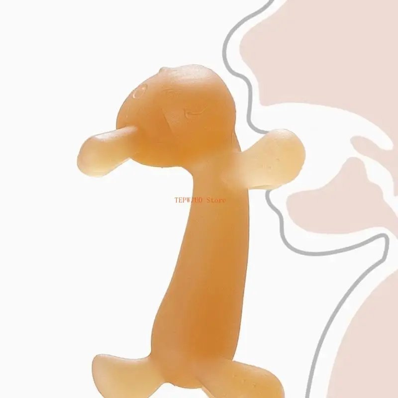 

U50F Chewable Teething Toy Teething Babies Teether Silicone Teething Toy