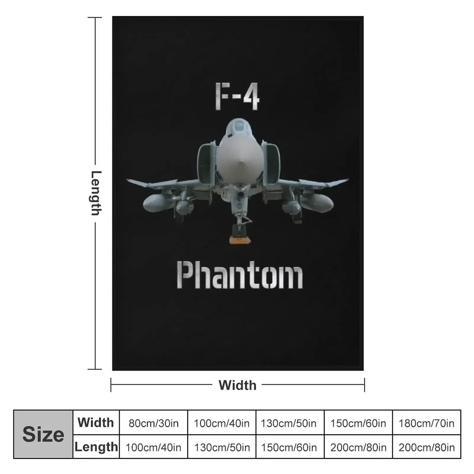 F-4 Phantom fighter, jet, interceptor Throw Blanket christmas decoration Baby For Baby Loose Blankets