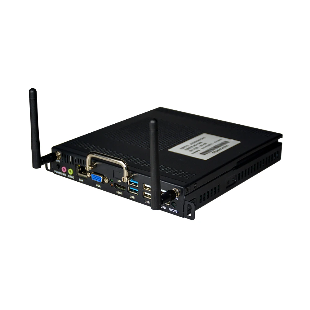 Latest Standard 4k Display Core I7 I5 I3 Cpu Industrial Computer Mini PC OPS for Digital Signage Android Media Player