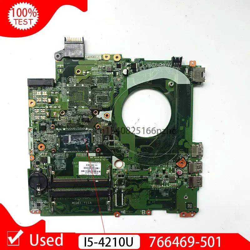 Used 766469-501 766469-001 Laptop Motherboard For HP Pavilion 15-P 15.6