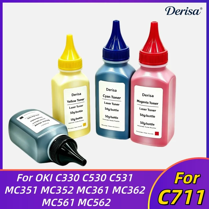 Toner Powder for Oki C711 Okidata C330 C530 C531 MC351 MC352 MC361 MC362 MC561 MC562 Laser Printer